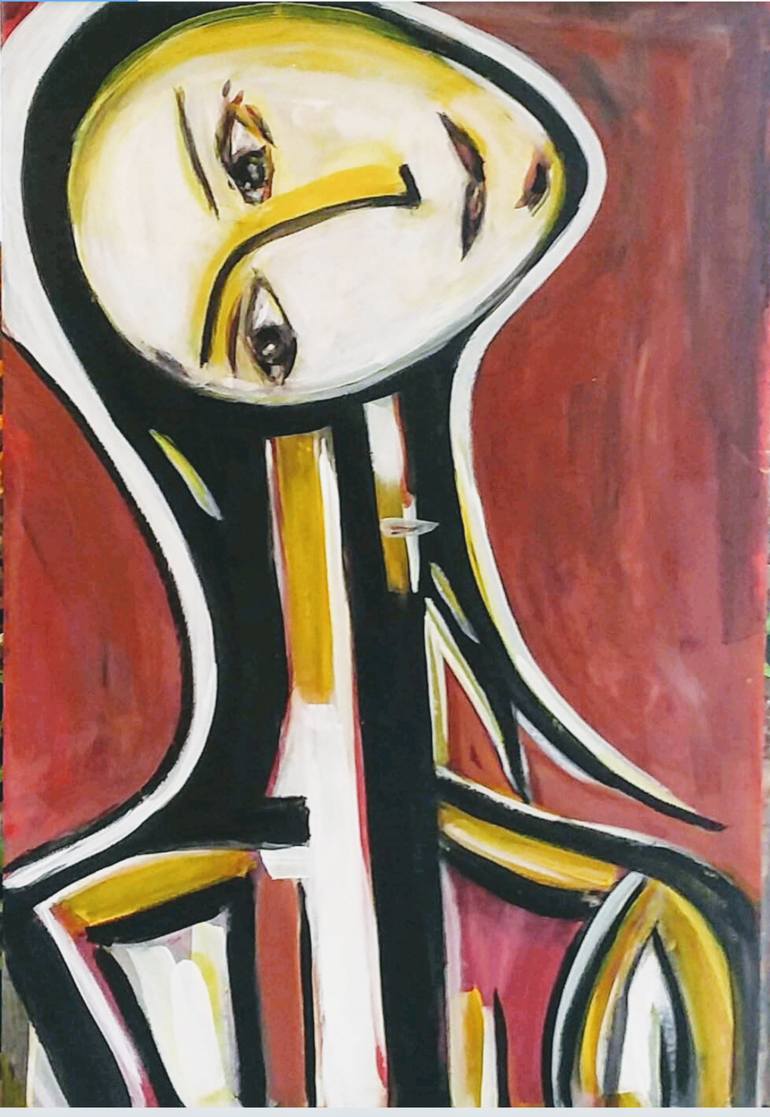 Debbie Painting by Frank Vincent Bevivino Saatchi Art