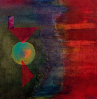 Original Abstract Paintings by Rosario Aufiero