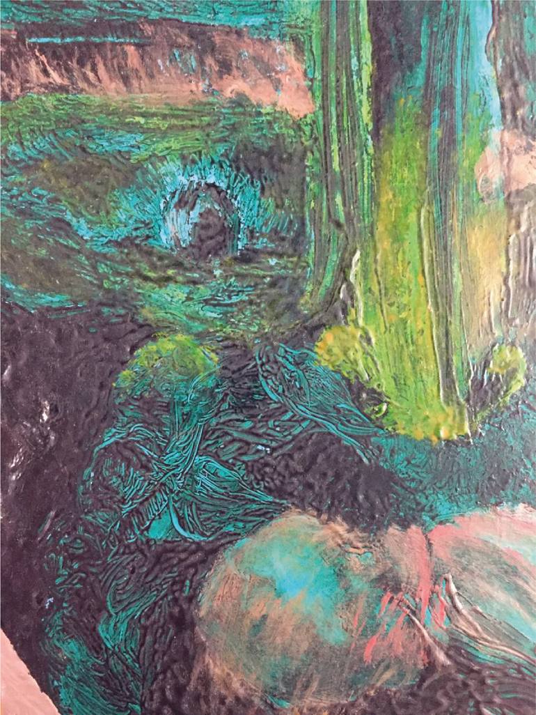 Original Expressionism Body Painting by Milton Bordeira