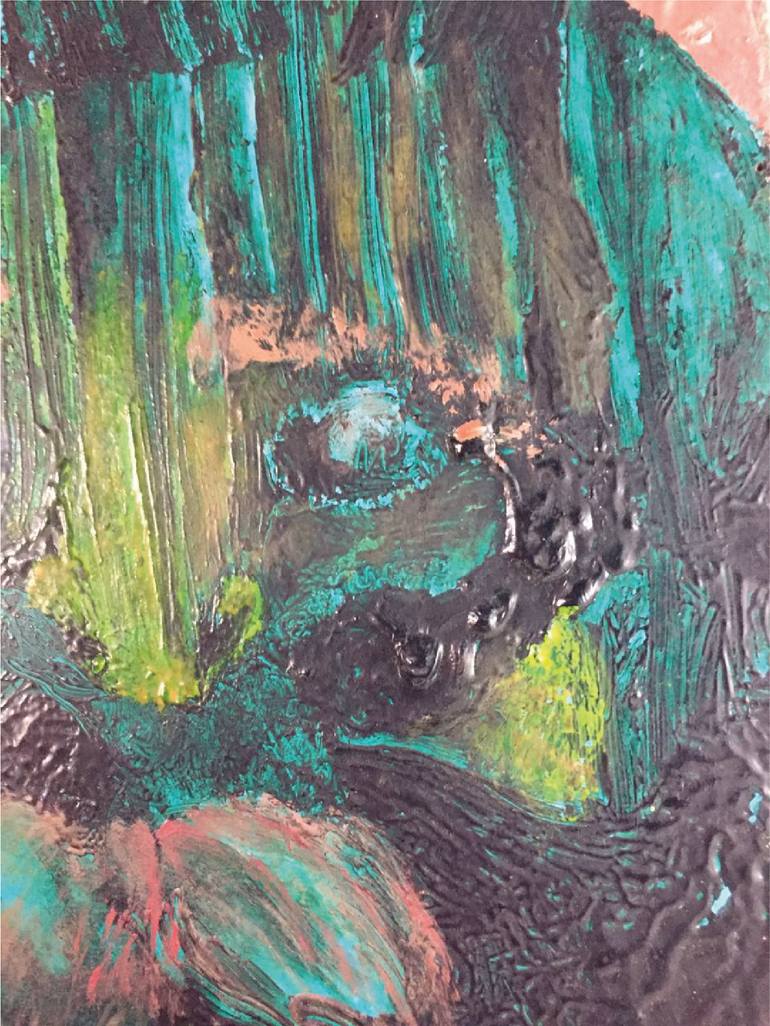 Original Expressionism Body Painting by Milton Bordeira