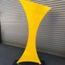 LEAP LIGHT, steel, powder coat paint, modern abstract outdoor sculpture