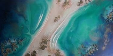 Ocean Painting - "Sun Kissed Beach" thumb