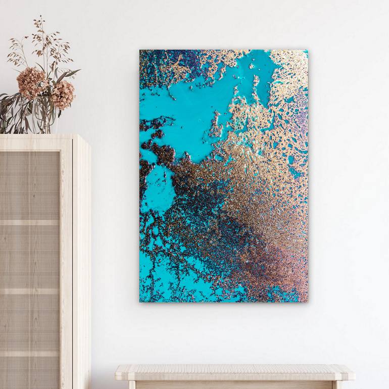 Original Abstract Expressionism Seascape Photography by Petra Meikle - Ocean Artist Coastal Wall Art