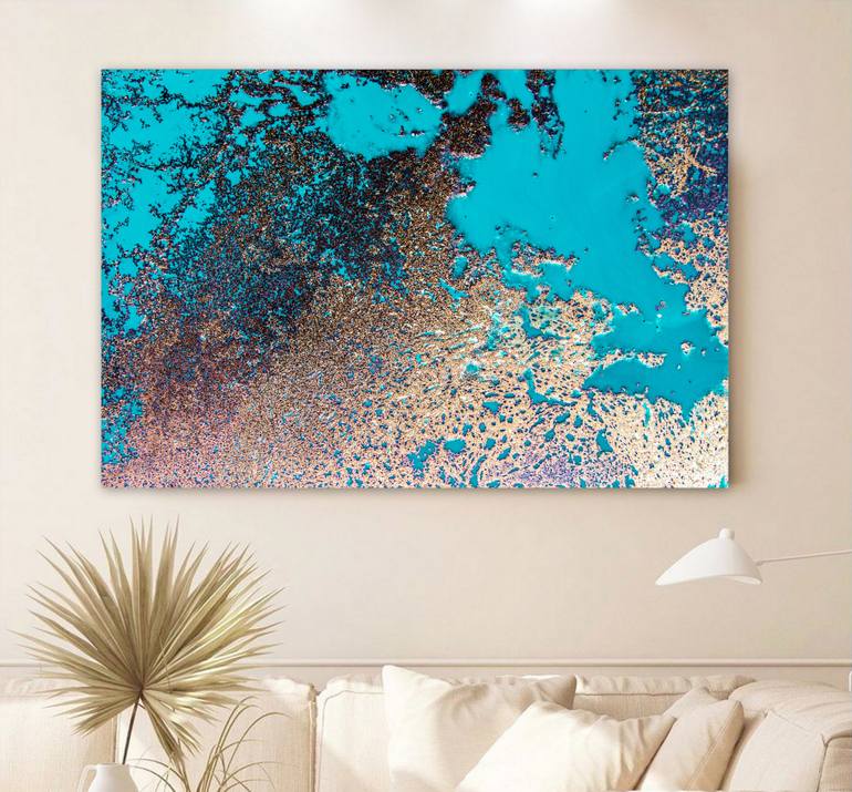 Original Abstract Expressionism Seascape Photography by Petra Meikle - Ocean Artist Coastal Wall Art
