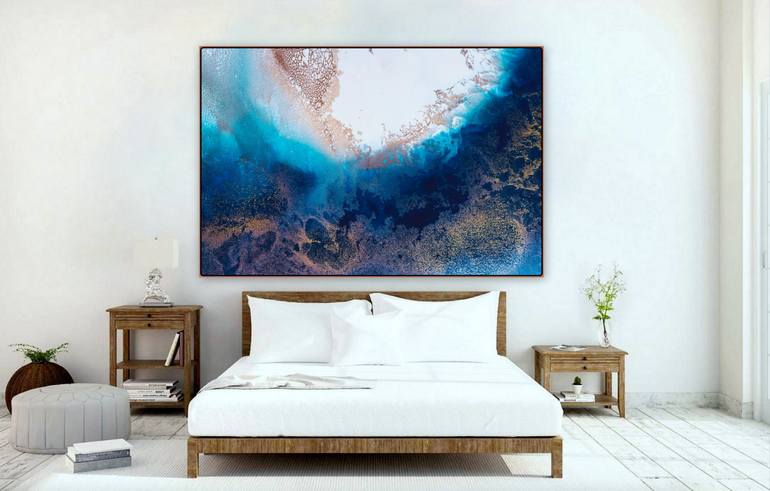 Original Abstract Expressionism Seascape Photography by Petra Meikle - Ocean Artist Coastal Wall Art