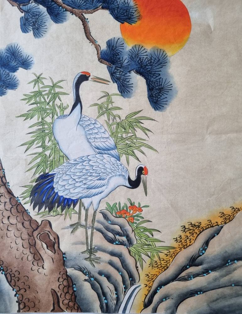 Original Classicism Animal Paintings by Sungsil Yun