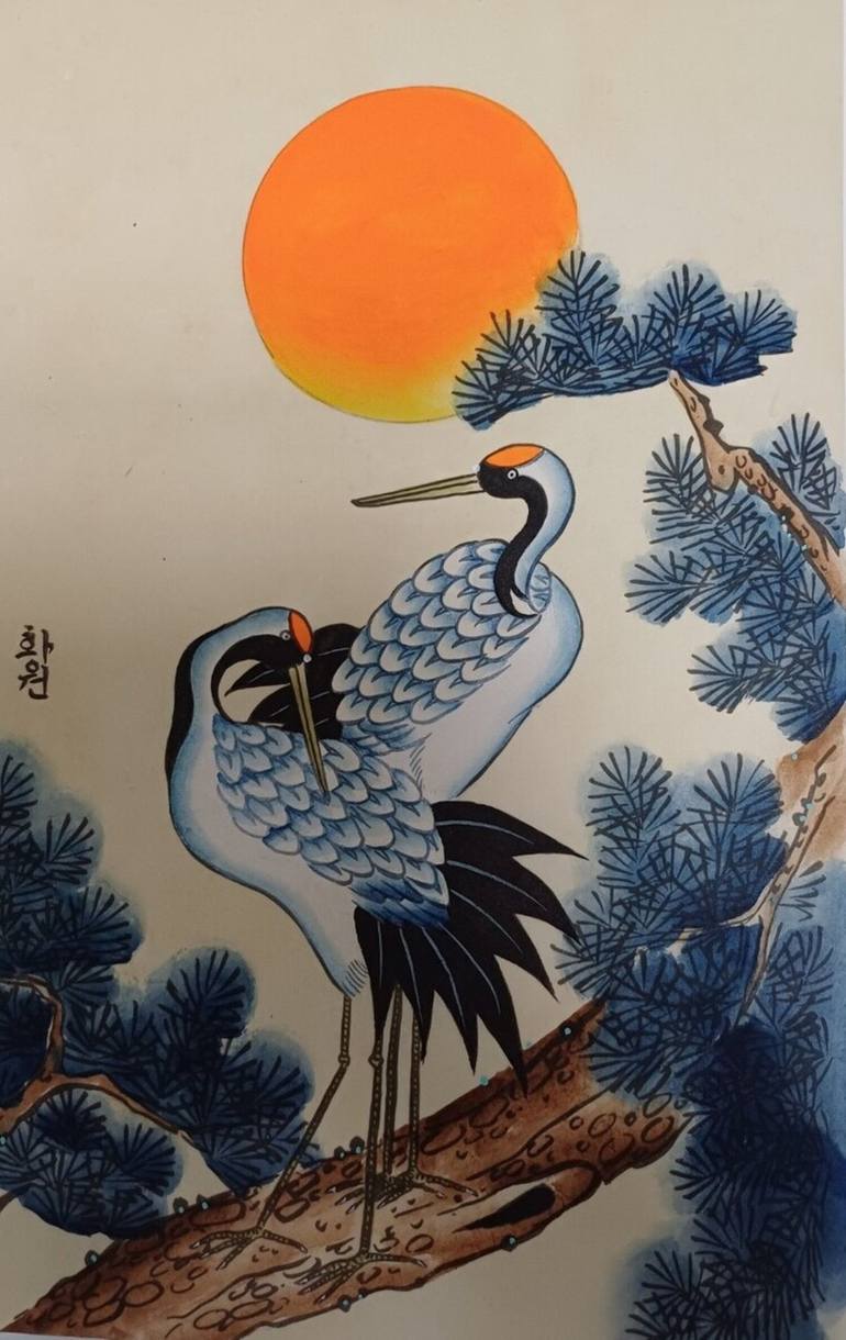 Original Classicism Animal Paintings by Sungsil Yun