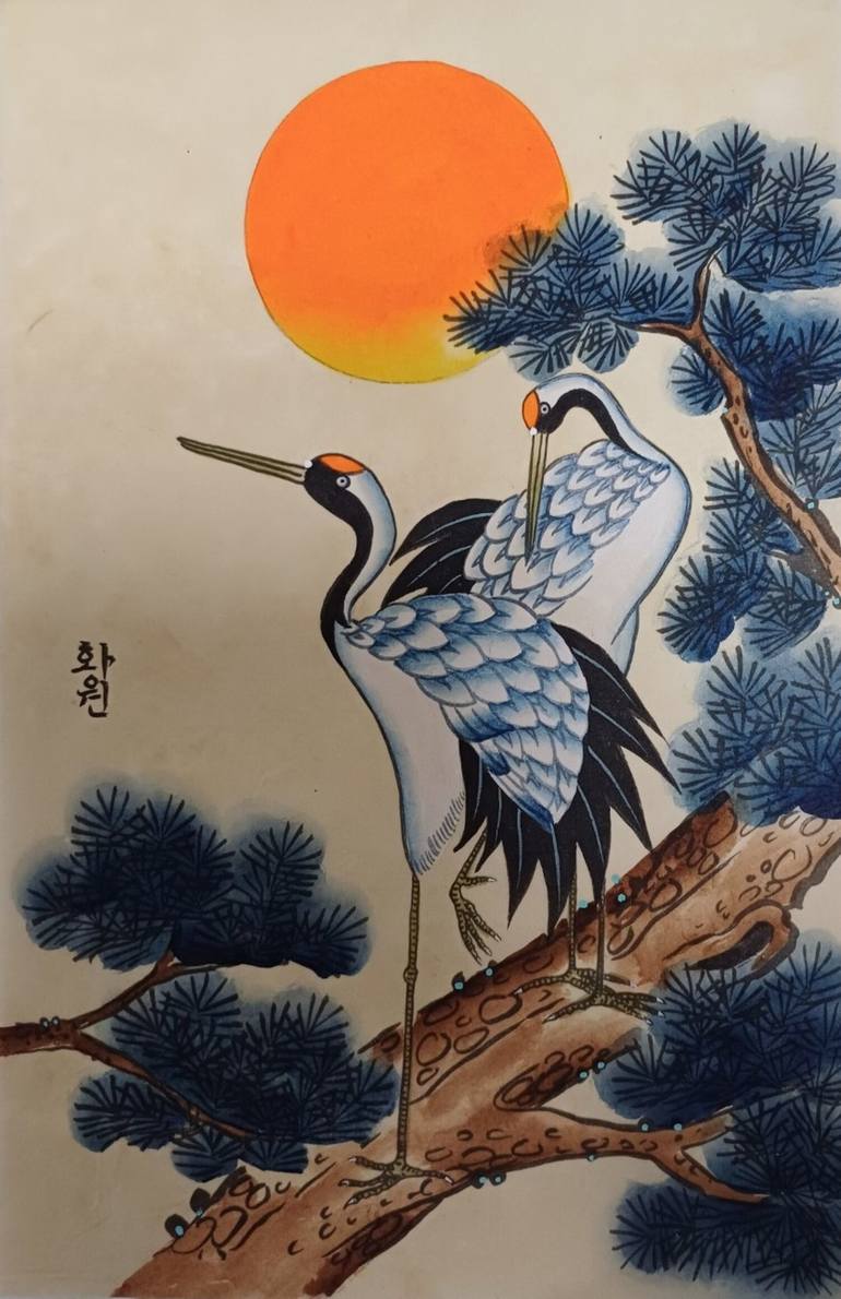 Original Classicism Animal Paintings by Sungsil Yun