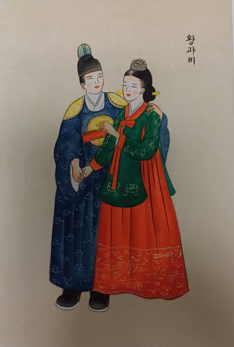 Original Classicism People Paintings by Sungsil Yun