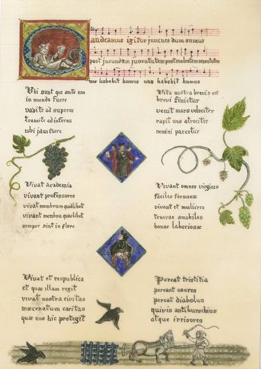 Print of Calligraphy Drawings by Commandant Roswell
