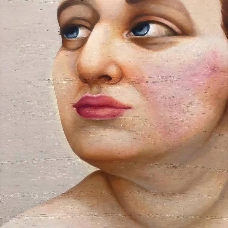 Original Contemporary Portrait Painting by Ra Garcia Gonzalez