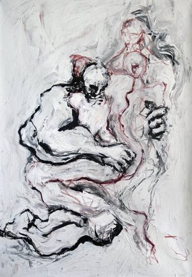 Print of Abstract Expressionism Body Paintings by Myrto Papadaki