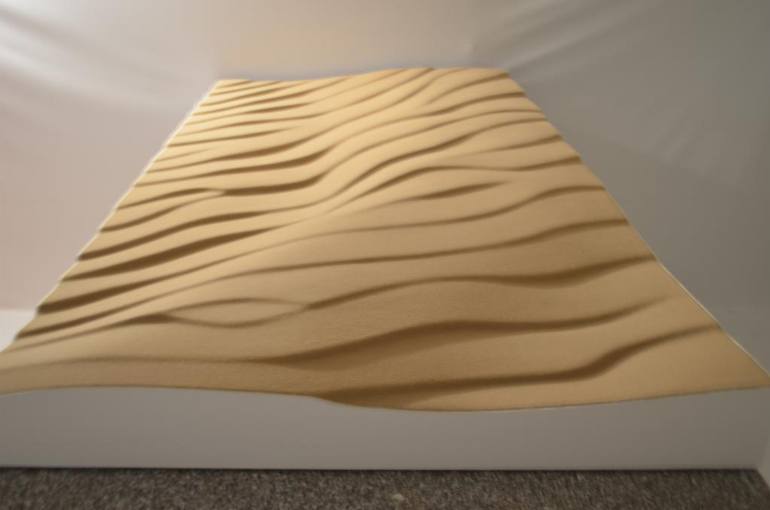 Original Art Deco Landscape Sculpture by Winfried Kempf