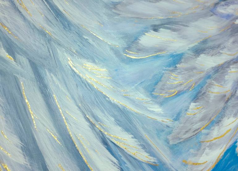 Original Abstract Religion Painting by Lana Mayor