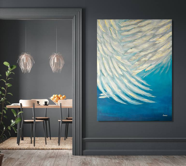 Original Abstract Religion Painting by Lana Mayor