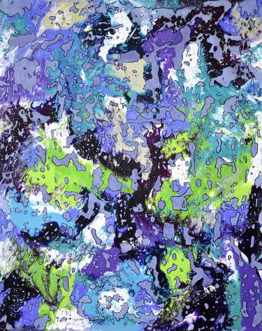 Original Abstract Painting by Aria Bierlaire