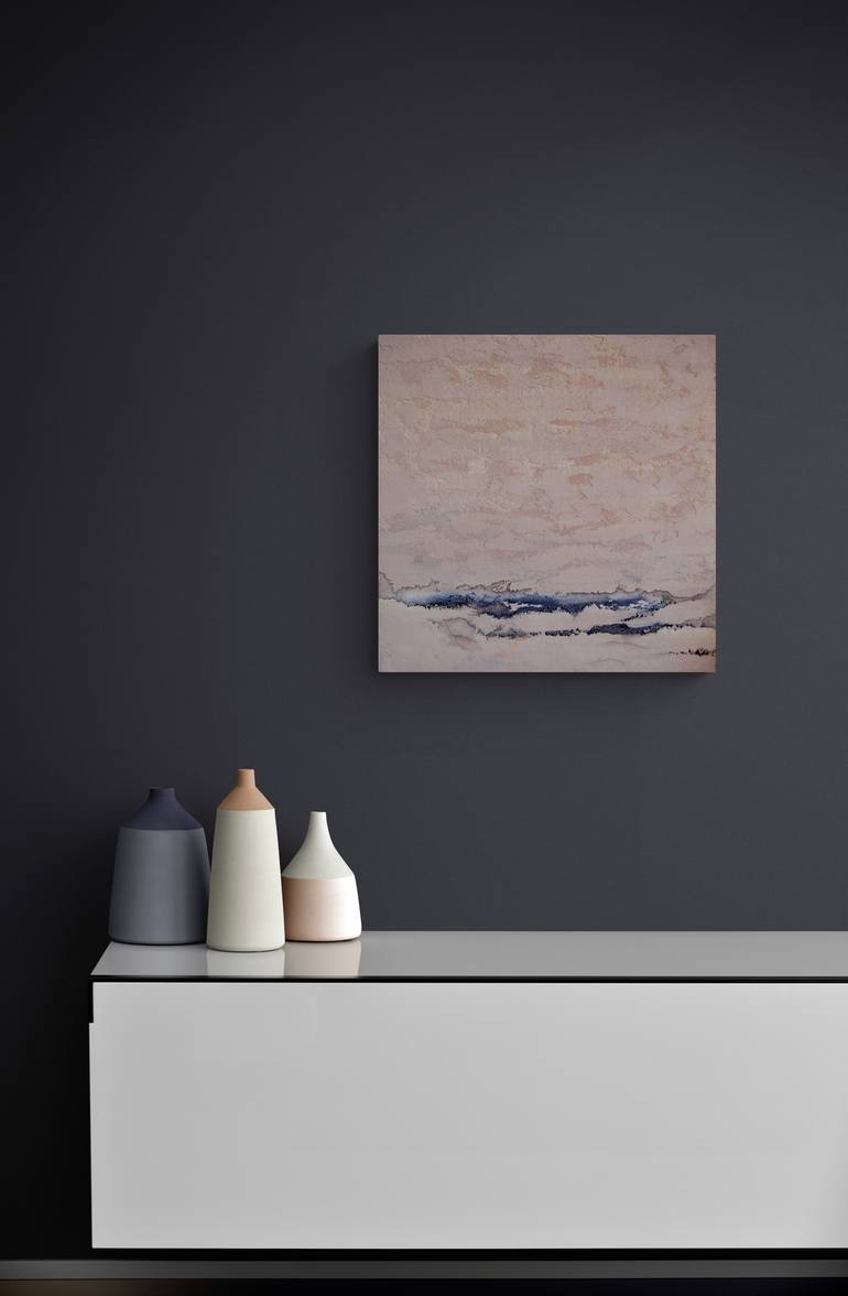 Original Minimalism Abstract Painting by Celine Dupont