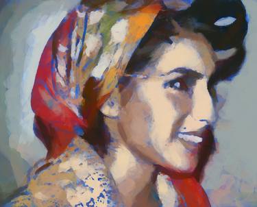 Amy Winehouse Tribute Oil Art thumb