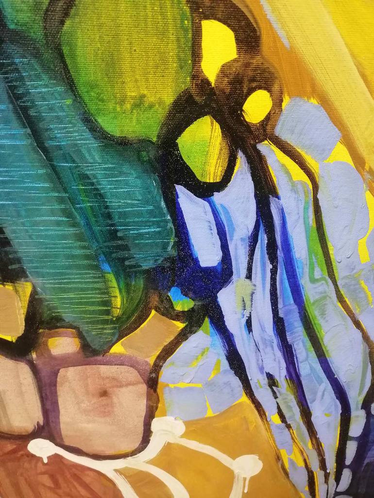 Original Expressionism Abstract Painting by Anna Mokhova