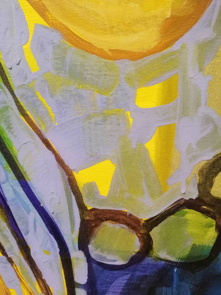 Original Expressionism Abstract Painting by Anna Mokhova