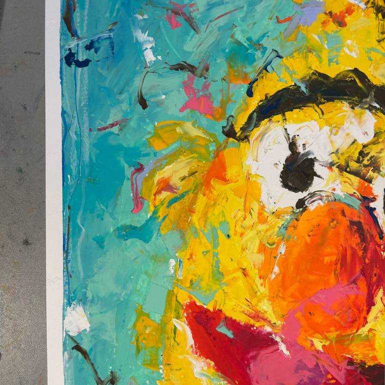Original Contemporary Cartoon Painting by Amad Fakih