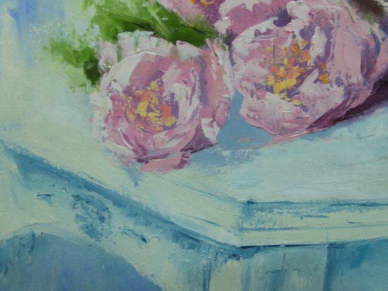 Original Conceptual Love Painting by Viktoria Debda