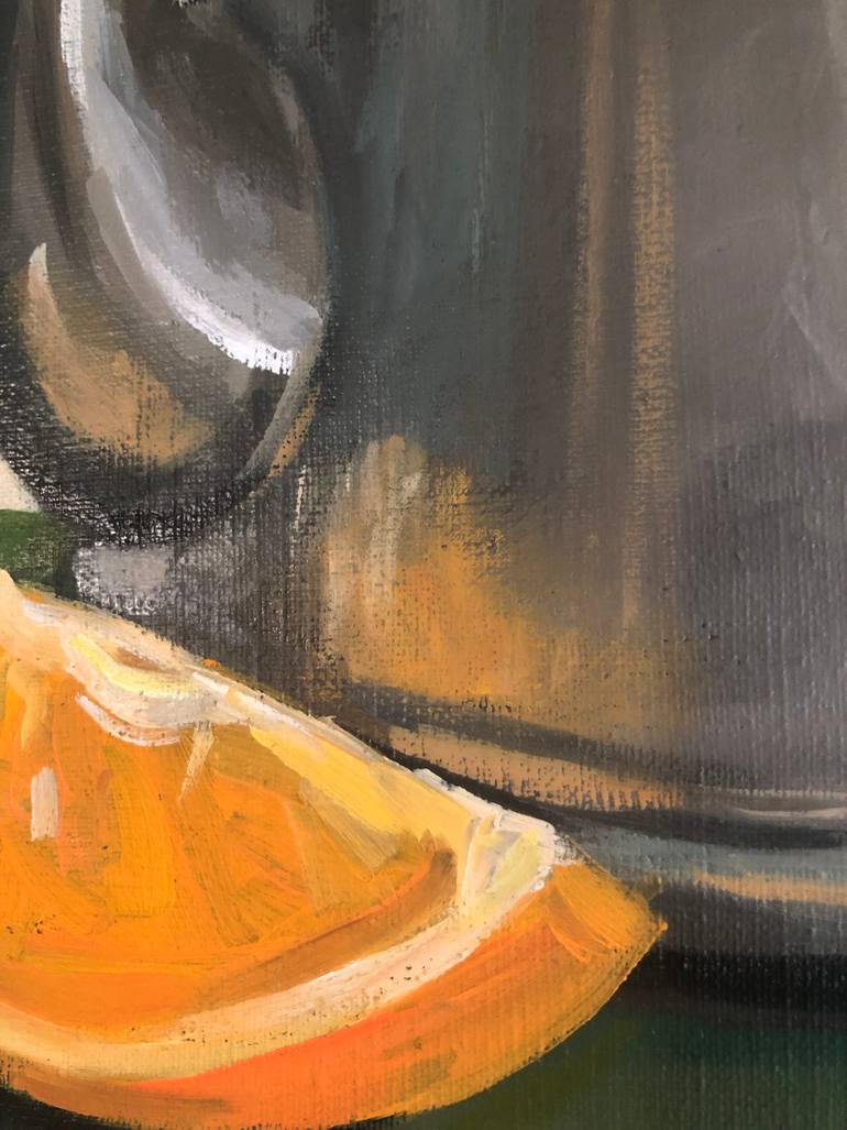 Original Conceptual Still Life Painting by Viktoriia Yavorska