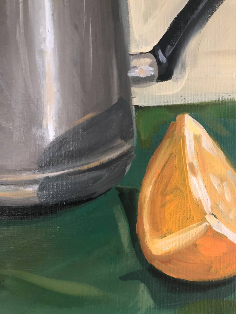 Original Conceptual Still Life Painting by Viktoriia Yavorska