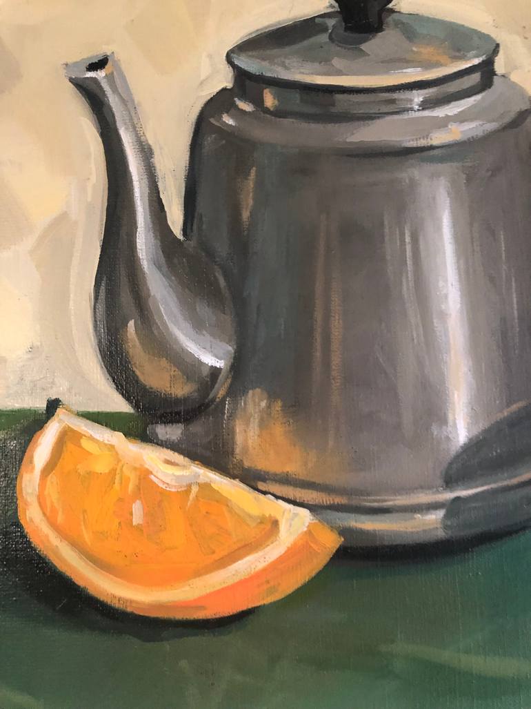 Original Conceptual Still Life Painting by Viktoriia Yavorska