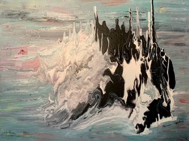 Original Contemporary Abstract Painting by Maureen Tepedino