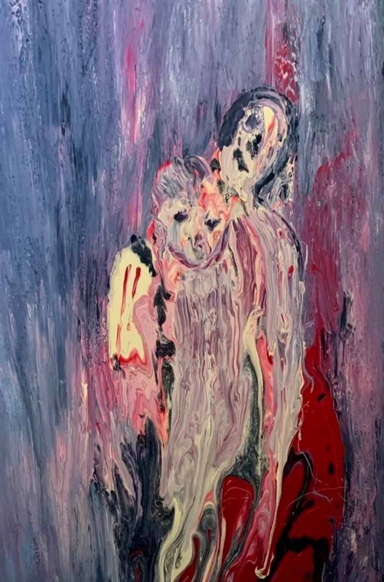 Original Figurative Abstract Paintings by Maureen Tepedino