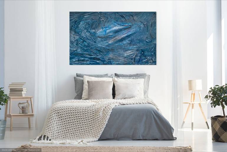 Original Abstract Expressionism Abstract Painting by Maureen Tepedino