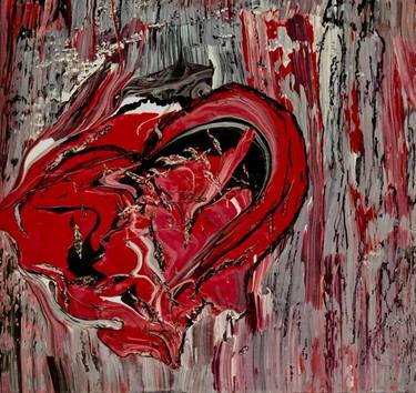 Original Abstract Expressionism Abstract Painting by Maureen Tepedino
