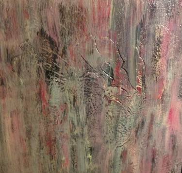 Original Abstract Expressionism Abstract Mixed Media by Maureen Tepedino