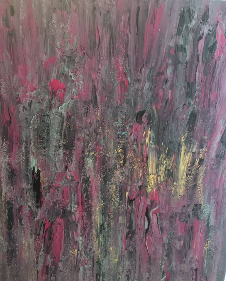 Original Abstract Expressionism Abstract Paintings by Maureen Tepedino