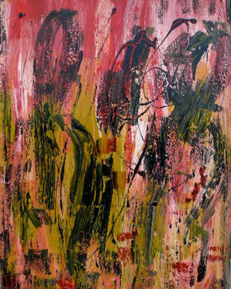 Original Abstract Expressionism Abstract Paintings by Maureen Tepedino