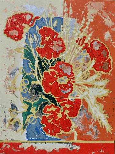 Print of Abstract Floral Paintings by Taras Borovyk