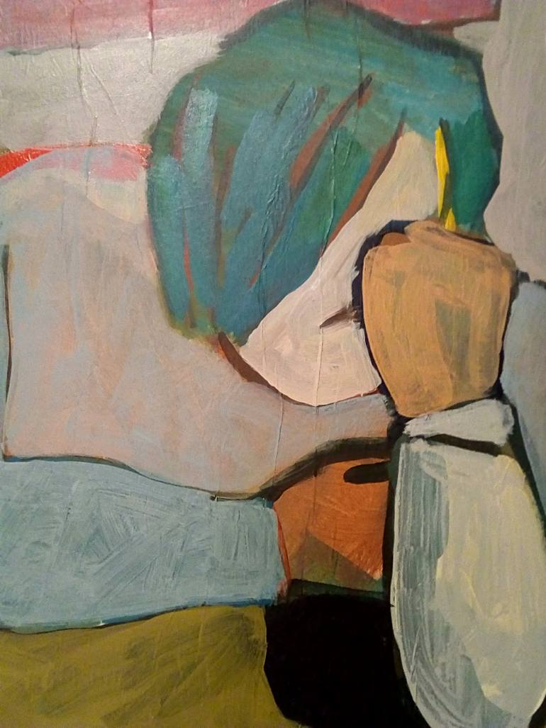 Original Figurative People Painting by Adriano Caudullo