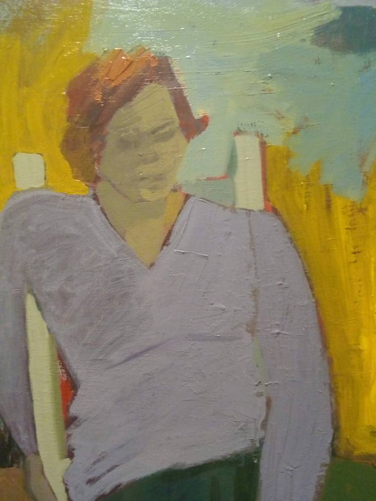 Original Figurative People Painting by Adriano Caudullo