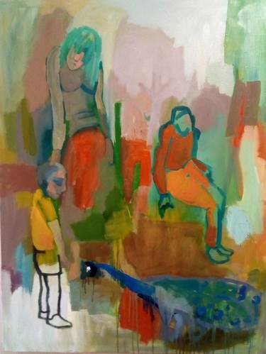 Print of Figurative People Paintings by Adriano Caudullo