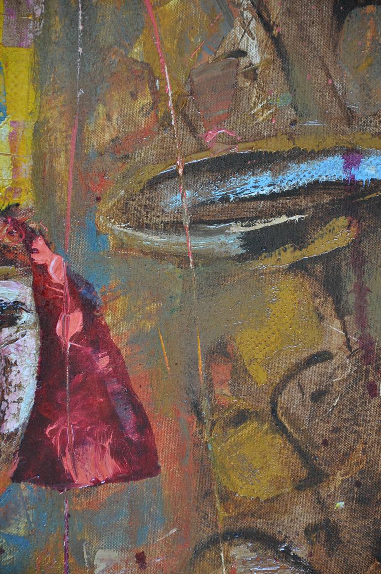Original Figurative People Painting by Taras Plishch