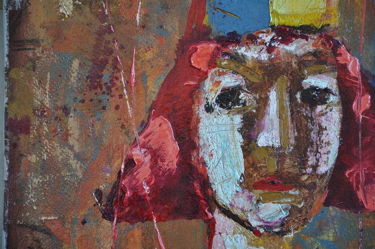 Original Figurative People Painting by Taras Plishch