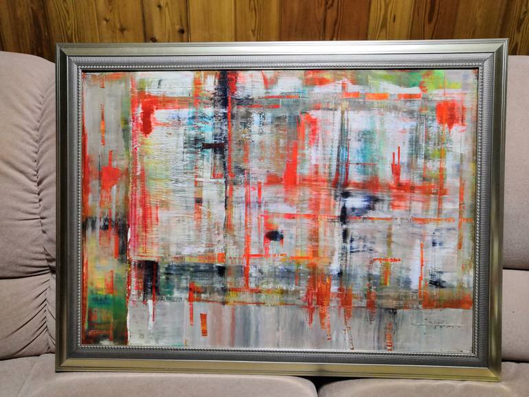 Original Abstract Painting by Davit Maghradze