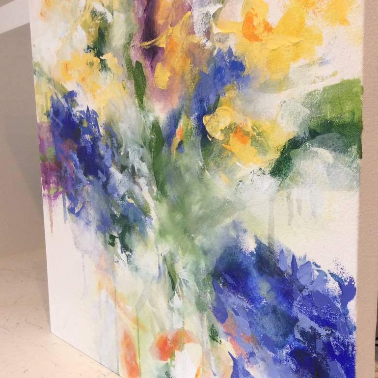 Original Floral Painting by Amanda Pellatt