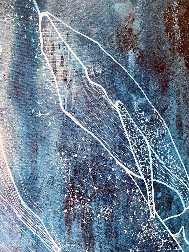 Original Abstract Animal Painting by Ada Chini