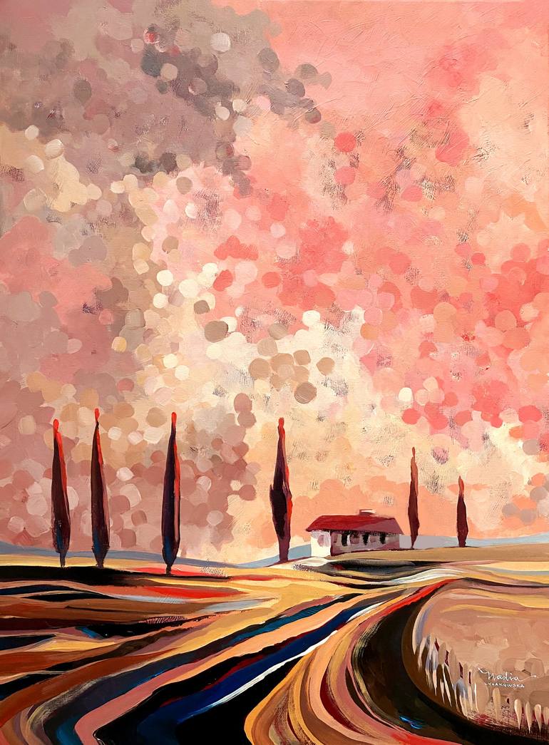 Print of Impressionism Landscape Paintings by Nadia Lysakowska