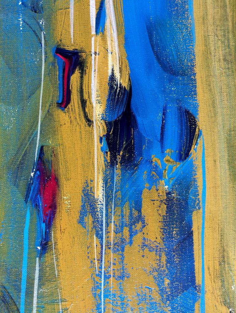 Original Abstract Painting by Nadia Lysakowska