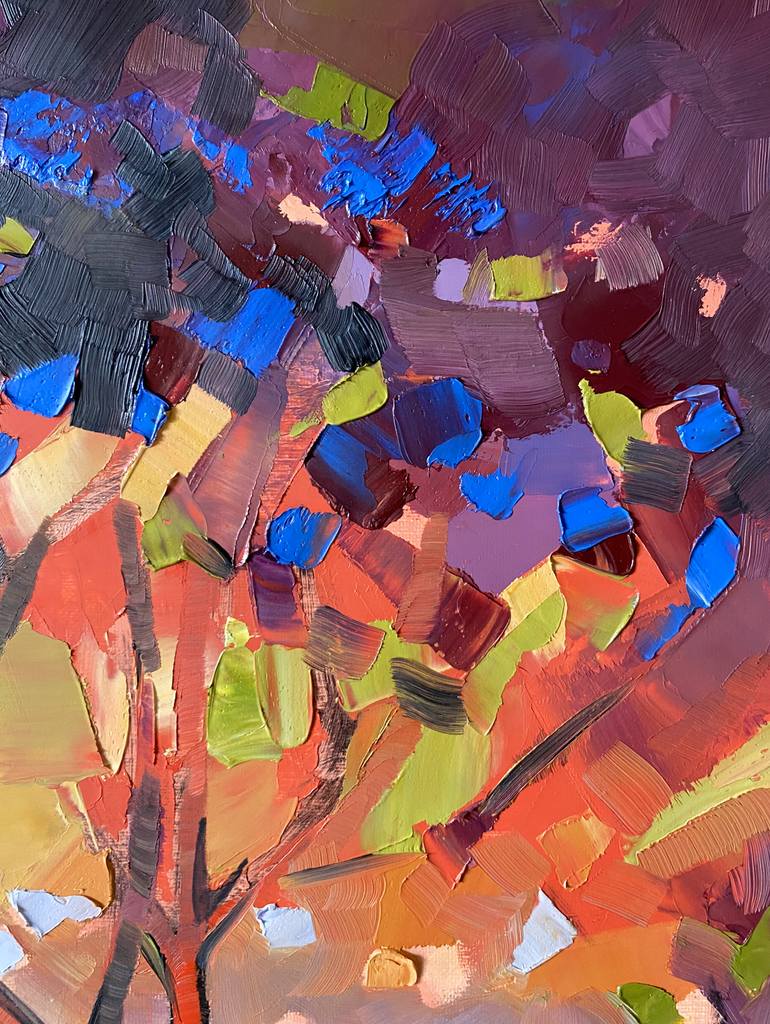 Original Expressionism Landscape Painting by Ada Chini