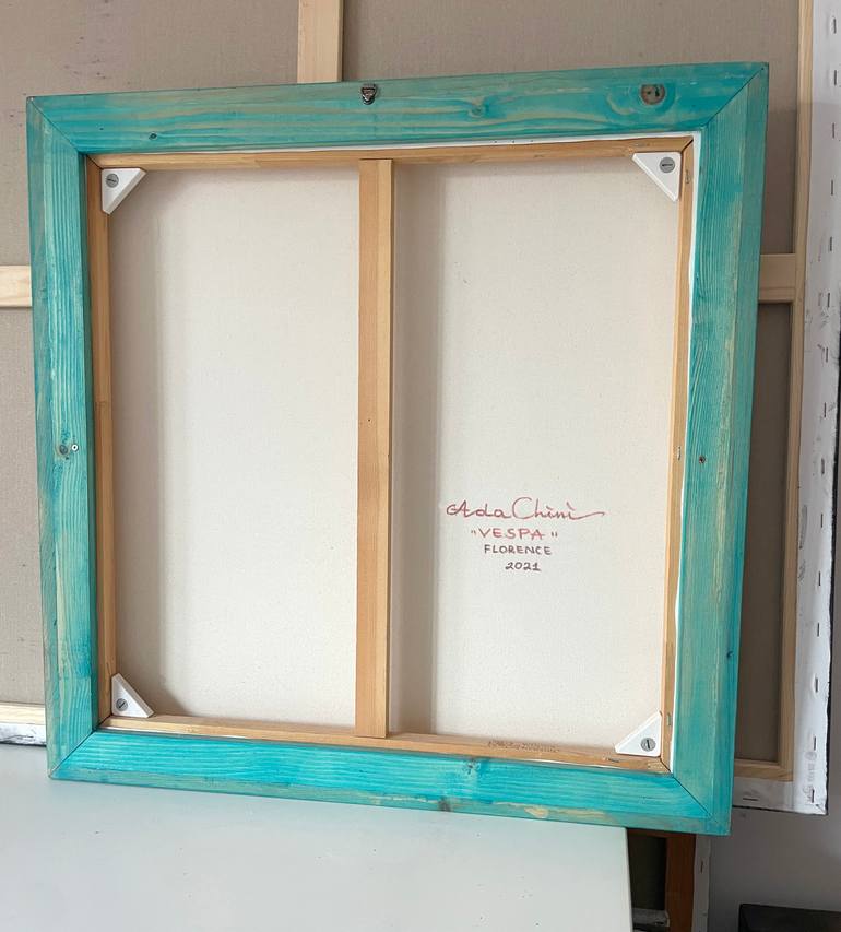 Original Expressionism Transportation Painting by Ada Chini