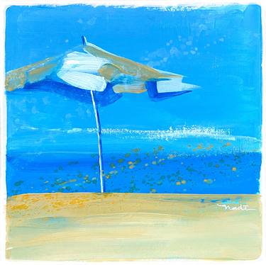Print of Beach Paintings by Nadia Lysakowska